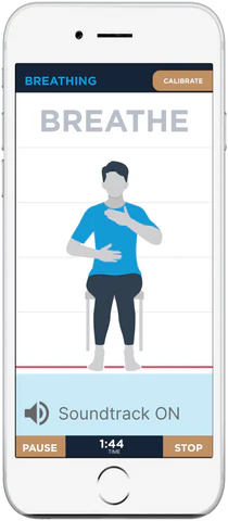 a cell phone with a picture of a person on it