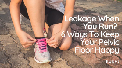 a woman tying her running shoes with the words, ledge when you run? 6