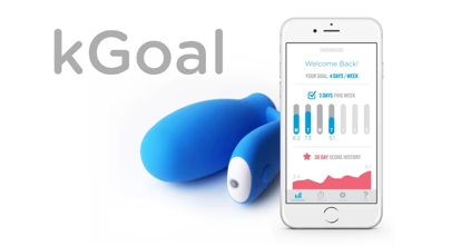 a cell phone sitting next to a blue object