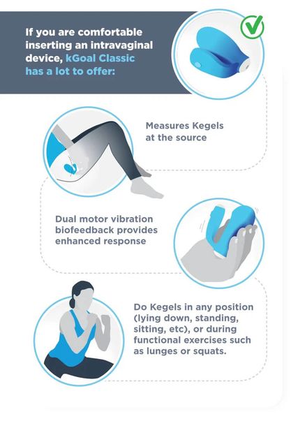 Minna kGoal Smart Pelvic Floor Exerciser (+ free app) by Minna Life
