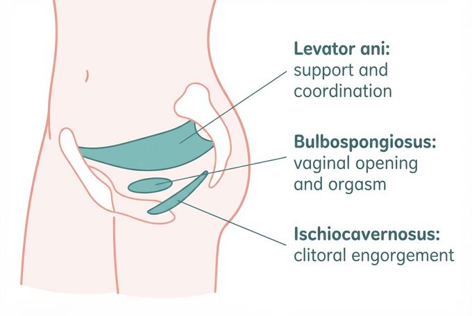 Pelvic floor muscles and their roles
