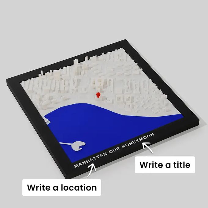 Memory Map - Custom 3D Map
