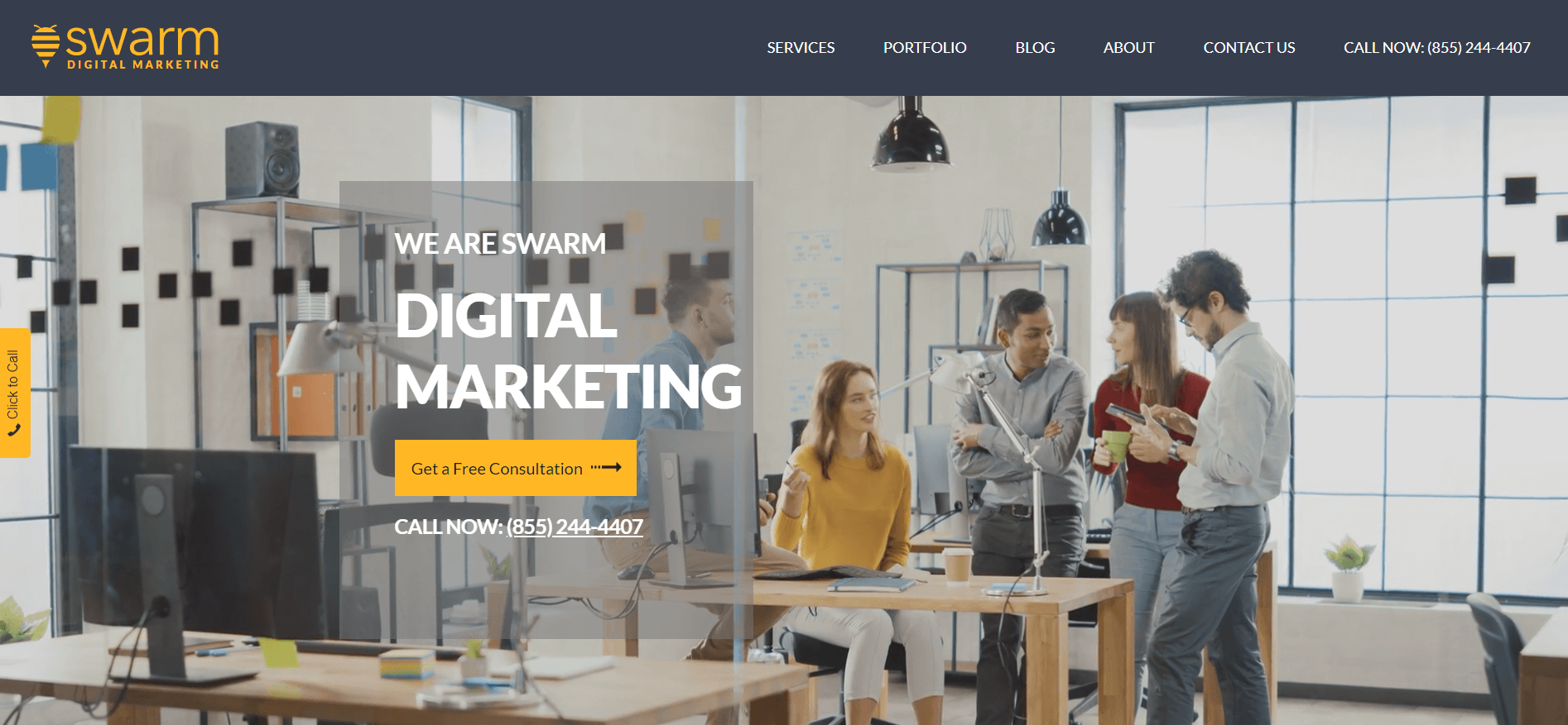 Swarm Digital Website