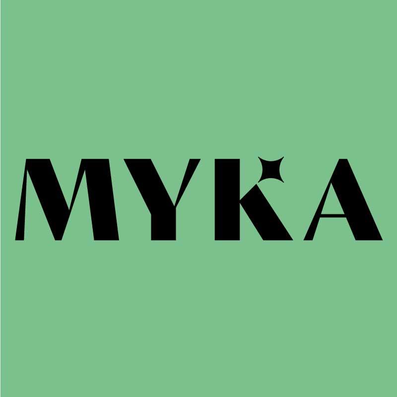 MYKA's logo - Personalized jewelry & gifts