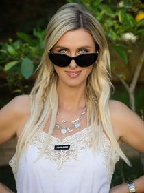 How Nicky Hilton Builds Her Signature theo grace Necklace Stack