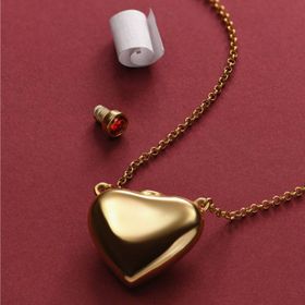Message in a Bottle Meaning: The Story Behind the Love Note Puffy Heart Necklace
