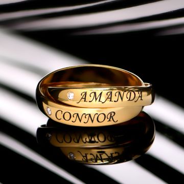 Charlize Russian Ring in 18K Gold Vermeil