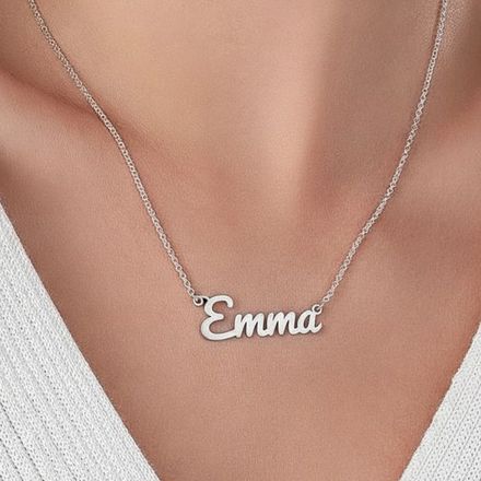 アクセサリー EMMA Emma Name Necklace Best Designs | TheoGrace