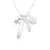 Siena Chain Bar Necklace in Sterling Silver