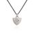 Stock image of The Shield Men Necklace in Matte Sterling Silver – MYKA