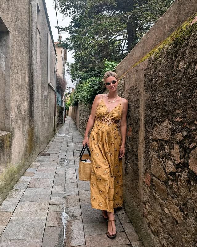 Nicky Hilton in the Luckiest Charms Necklace in Gold Plating Nicky Hilton in the Luckiest Charms Necklace in Gold Plating