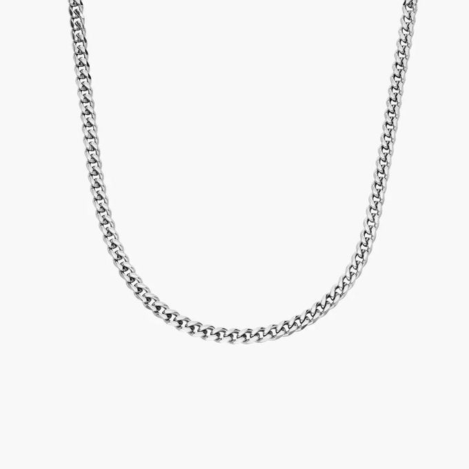 Miami Cuban Link Chain in Sterling Silver