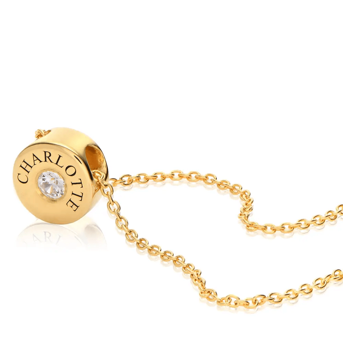 Gold Nova charm Necklace