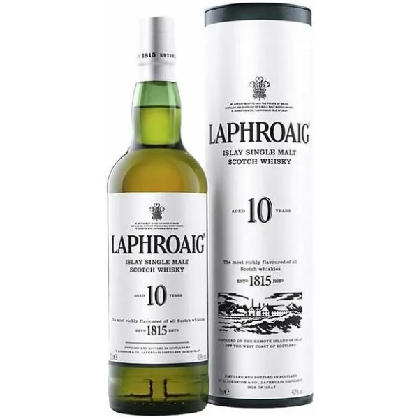 laphroaic 10 year old single mal scotch whisky