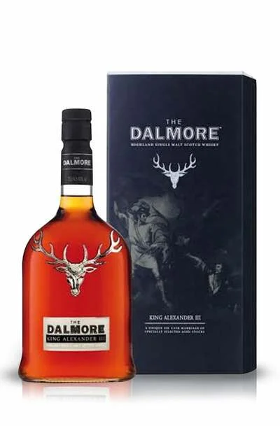 a bottle of Dalmore King Alexander III Single Malt