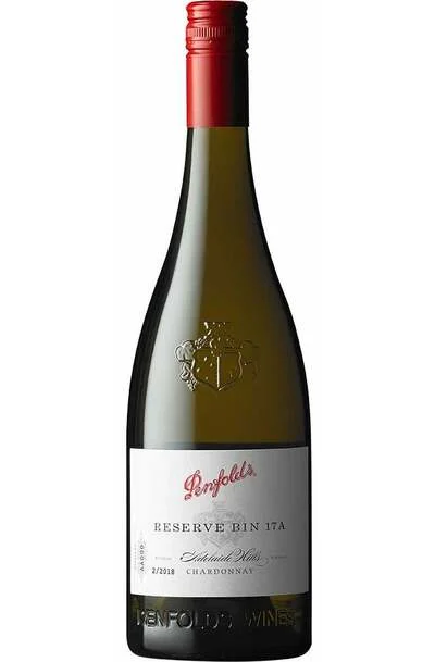 a bottle of Penfolds Bin Series A Chardonnay wine