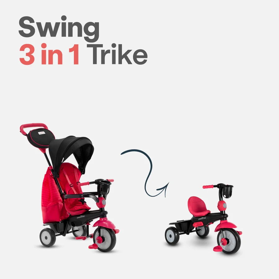 Smartrike Swing 3 in 1 Trike | Red
