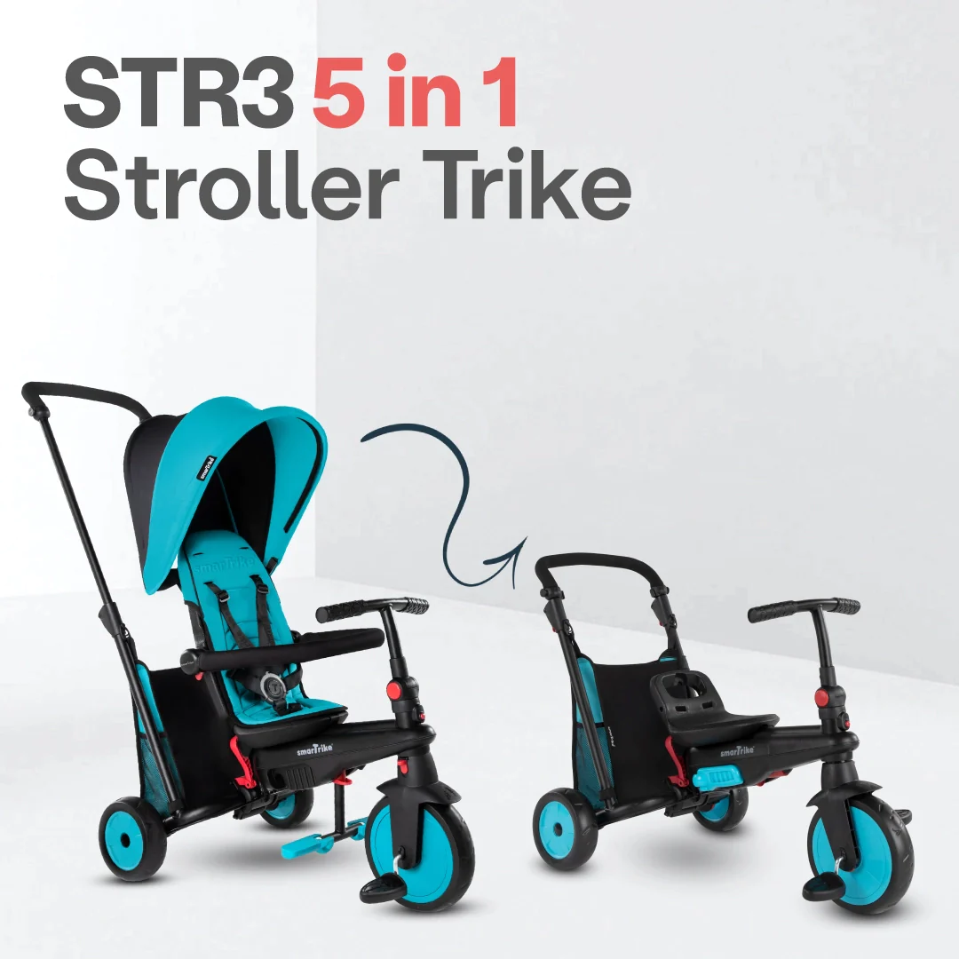 5-in-1 STR3 Folding Stroller Trike