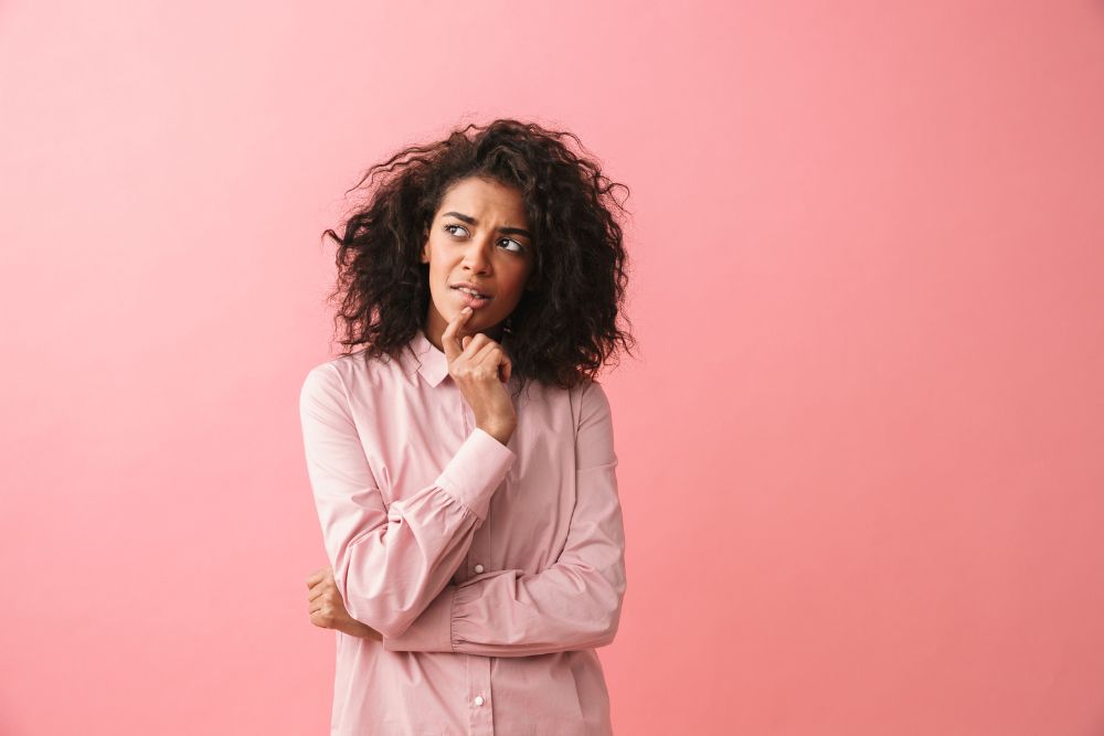 Woman thinking