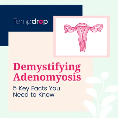 the cover of the book demystifying adenomysis