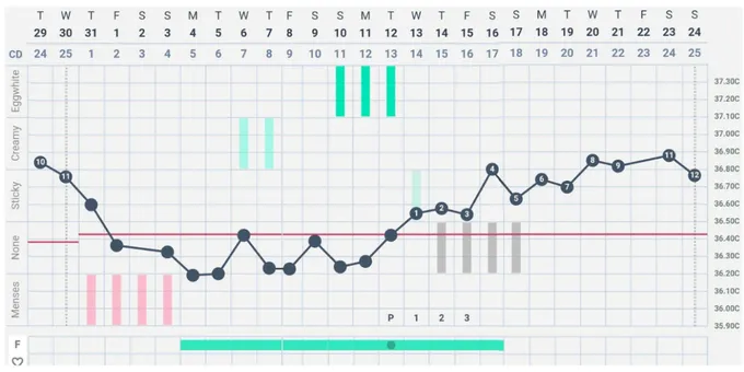 a graph with a line graph and a bar chart