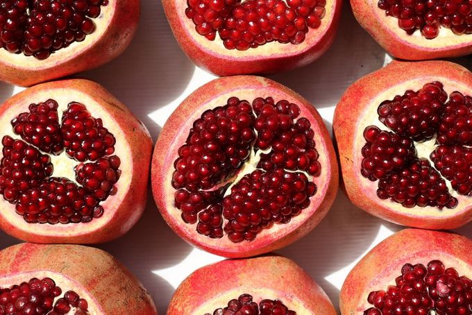 pomegranates