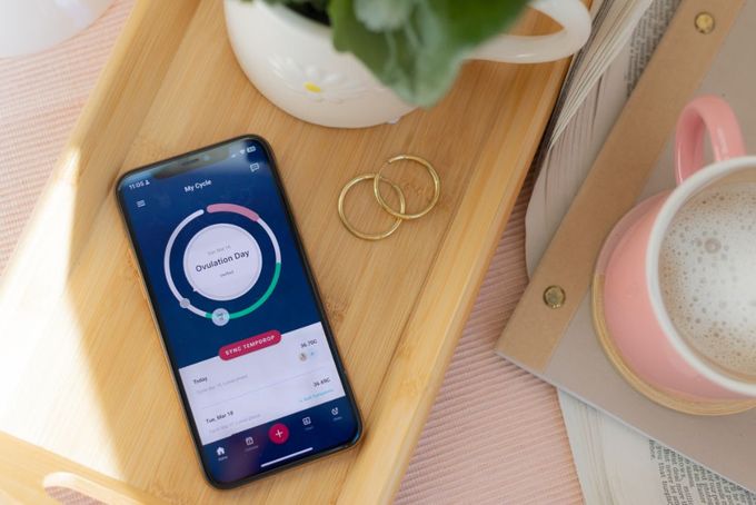 Ovulation day on tempdrop app 