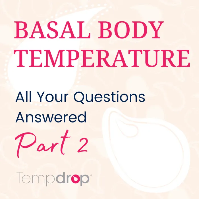 a picture of a body temperature with the words basil body temperature, all your questions