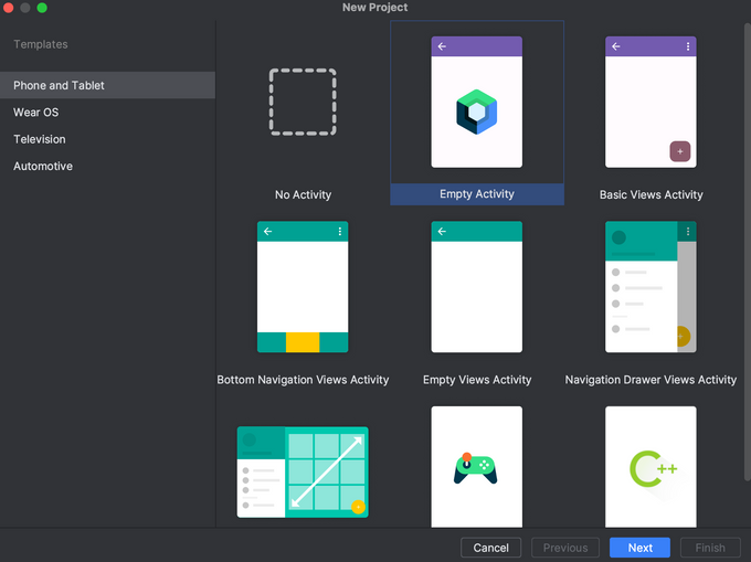 Android Studio Project Setup