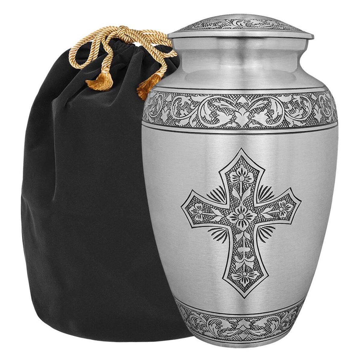 Patriotic Cremation Urn for Human Ashes Adult Male, Funeral American  Veteran Cremation Urn for Men, Designed and Handcrafted in Brass with Care