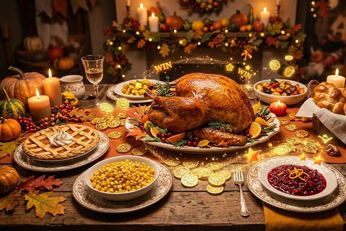 Thanksgiving Dinner on the Reels: Slots Served With a Side of Spins